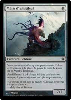 Main d'Emrakul / Hand of Emrakul FRENCH EX Eldrazi magic mtg - Image 1