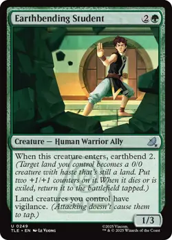 Earthbending Student [Avatar: The Last Airbender: Eternal-Legal] Foil Near Mint - Image 1