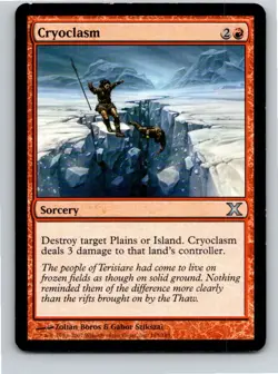Magic the Gathering Cryoclasm 10th Edition MTG Free Shipping! - Image 1