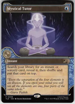 MTG Mystical Tutor (Showcase) Normal NM Avatar: The Last Airbender: Magic 308 - Image 1
