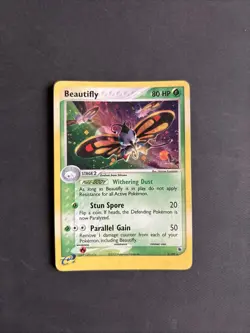 Pokemon TCG Beautifly EX Ruby Sapphire 2/109 Holo Holo Rare 2003 - LP - Image 1
