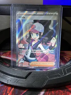 Pokemon TCG Hilda 164/086 Sv: White Flare Full Art Ultra Rare Holo Trainer - Image 1