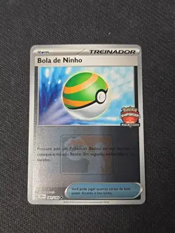 Portuguese Pokemon Nest Ball Holo 181/198 Latin America Championship Promo 2023 - Image 1