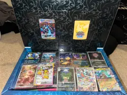 Pokemon Mega Charizard X EX UPC OPENED - PROMOS INCLUDED & SEALED - Image 1
