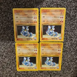 Pokemon TCG Machoke Base Set 34/102 Regular Unlimited Uncommon - Image 3