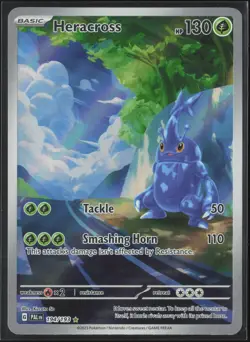 Heracross 194/193 Paldea Evolved Illustration Rare Full Art Pokemon - Image 1