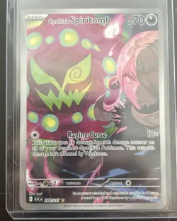 PSA Gem 10 Contender Cynthia's Spiritomb 244/217 Ascended Heroes Pokemon - Image 1