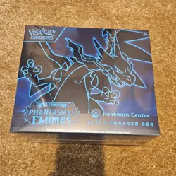 Phantasmal Flames Pokemon Center ETB Elite Trainer Box *NEW & SEALED* - Image 5