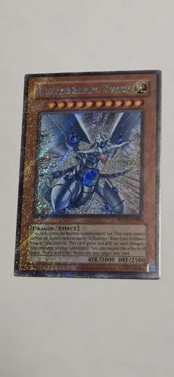 YuGiOh! Blue-Eyes Shining Dragon (RP02-EN096) 2020 Reprint - Secret Rare (NM) - Image 2