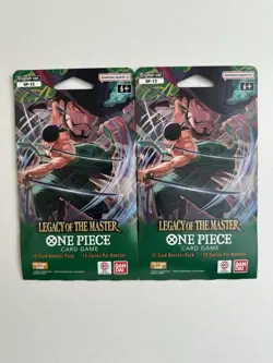 x2 One Piece Legacy Of The Master OP12 Sleeved Booster Packs - Image 1