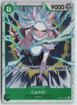 One Piece TCG Carrot SR EB04-013 The Azure Sea's Seven English - Image 1