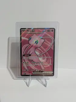 Mew ex 193/165 Ultra Rare Full Art Scarlet & Violet Pokemon TCG 151 English - Image 1