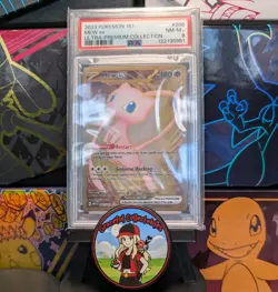Pokemon TCG Mew ex 205/165 - Promo - PSA 8 - Image 1