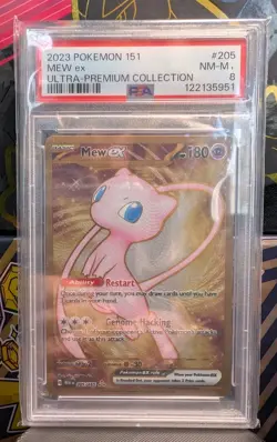 Pokemon TCG Mew ex 205/165 - Promo - PSA 8 - Image 2