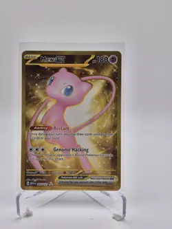 Pokemon Mew EX TCG Pokemon Card 205/165 S&V 151 Set Alt Art - Image 1