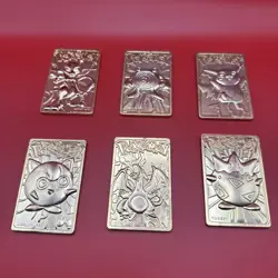 Burger King 1999 Pokemon 23k Gold Plated Trading Card Complete Set #E - Image 1