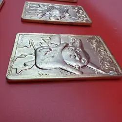 Burger King 1999 Pokemon 23k Gold Plated Trading Card Complete Set #E - Image 4