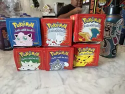 BURGER KING 1999 POKEMON 23K GOLD PLATED CARD - COMPLETE ORIGINAL SET - Image 1