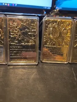 BURGER KING 1999 POKEMON 23K GOLD PLATED TRADING CARD - COMPLETE SET - Image 4