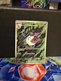 Pokemon TCG Arbok Card 176/162 Temporal Forces Illustration Rare, Mint Condition - Image 1