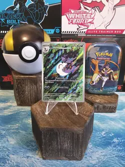 Pokemon TCG Arbok Card 176/162 Temporal Forces Illustration Rare - Image 1