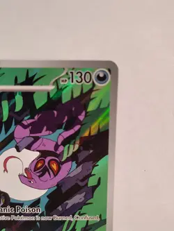 Pokemon TCG Temporal Forces Arbok Illustration Rare Holo Card 176/162 - Image 3
