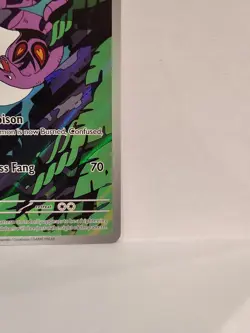 Pokemon TCG Temporal Forces Arbok Illustration Rare Holo Card 176/162 - Image 5