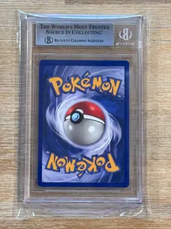Dragonite Pokemon Fossil Unlimited Holo Rare 4/62 BGS 8 - Image 2