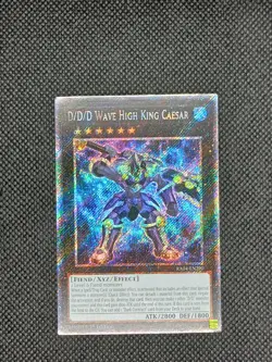 Yugioh! D/D/D Wave High King Caesar - RA04-EN290 - Platinum Secret Rare - 1st Ed - Image 1