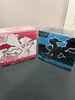 Pokemon Center Black Bolt And White Flare Etb Elite Trainer Box Sealed - Image 1