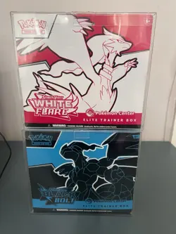 Pokemon Center Black Bolt And White Flare Etb Elite Trainer Box Sealed - Image 3
