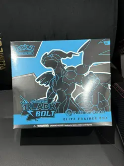 Pokemon Black Bolt and White Flare Pokemon Center ETB Sealed Elite Trainer Box - Image 2