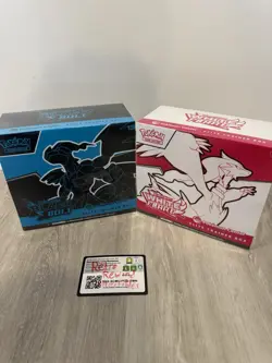 Pokemon White Flare and Black Bolt Pokemon Center ETB Elite Trainer Box IN HAND - Image 1