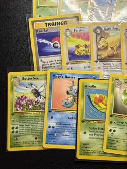 Lot Of 23 VTG 1st Ed. Pokemon Cards Rocket Fossil Jungle Neo Discovery Gym Hero - Image 5