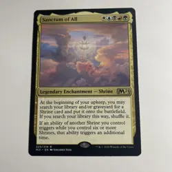 1x Sanctum of All | M21 Core Set 2021 | MTG Magic NM/M - Image 1