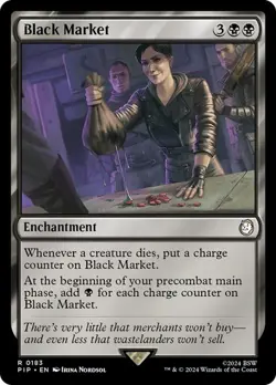 MTG - Black Market - Fallout Commander (NM) - Image 1