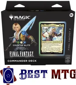 Magic The Gathering MTG FINAL FANTASY Commander Deck - Counter Blitz NM Final Fa - Image 1