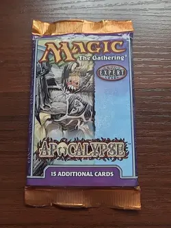 Magic the Gathering MTG Apocalypse Booster Pack Sealed English - Image 1