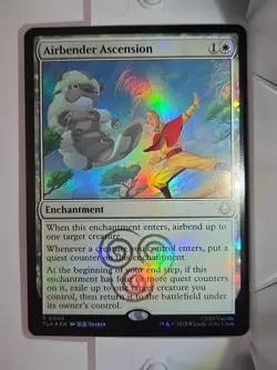 Airbender Ascension - R6 - Foil - MTG - Avatar: The Last Airbender (TLA) - Image 1