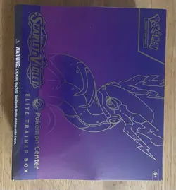 Pokemon Center Elite Trainer Box ETB Scarlet Violet Base Set - Image 1