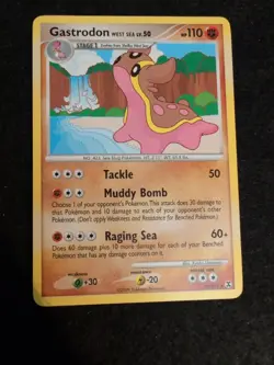 Pokemon Trading Card Gastrodon 22/111 NON Holo Rising Rivals - Image 1