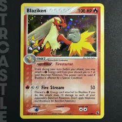 BLAZIKEN Ex Ruby & Sapphire HOLO RARE 3/109 Pokemon TCG NM - Image 1