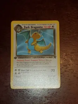 Pokemon TCG Dark Dragonite 22/82 Team Rocket Regular First Edition (Excellent/LP - Image 2