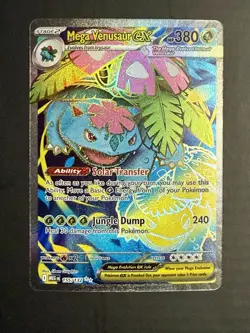 2025 Pokemon MEG EN-Mega Evolutions #155 Mega Venusaur ex UR - Image 1