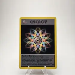 Pokemon Vintage Team Rocket Rainbow Energy Non Holo Rare - Image 1