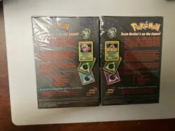 SEALED Pokemon Team Rocket Devastation & Trouble Theme STARTER Deck 2000 - Image 3