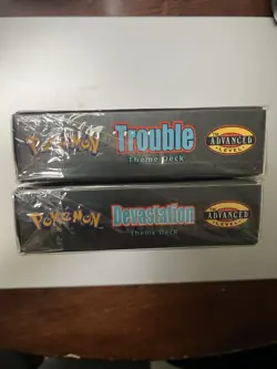 SEALED Pokemon Team Rocket Devastation & Trouble Theme STARTER Deck 2000 - Image 5