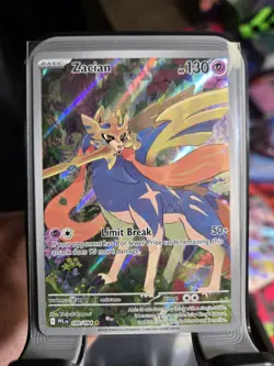 🔥 Zacian 100/094 Full Art Illustration Rare - Pokemon TCG PFL EN 2025 - Mint 🔥 - Image 1