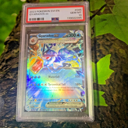 2023 POKEMON SVI EN-SCARLET & VIOLET #045 GYARADOS EX PSA 10 - Image 1