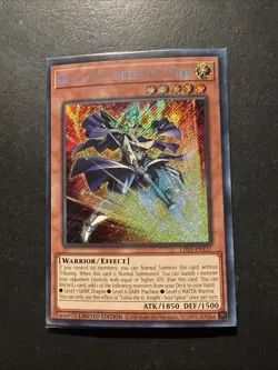 Yugioh! Giltia the D. Knight Soul Spear LDS3-EN137 Secret Rare Limited Sealed - Image 1
